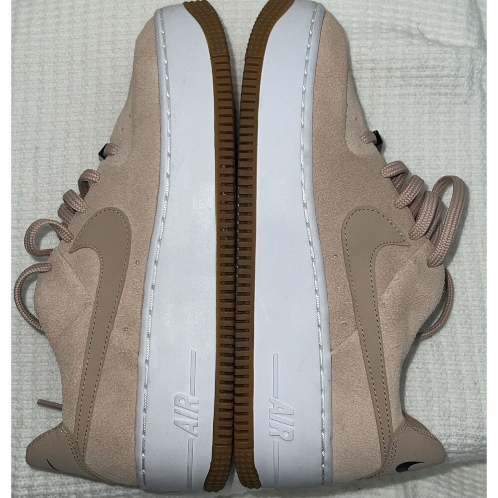 Women’s Nike Air Force 1 Sage Bio Beige (Rose)  Size 7.5 - Picture 4 of 8